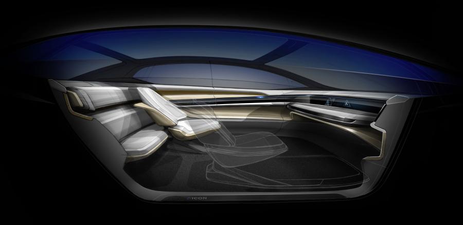 Эскиз Audi Aicon Concept 2017 года  (фото 41 из 48)
